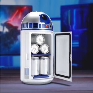 Star Wars R2-D2 Mini Thermoelectric Fridge #18673 New in box